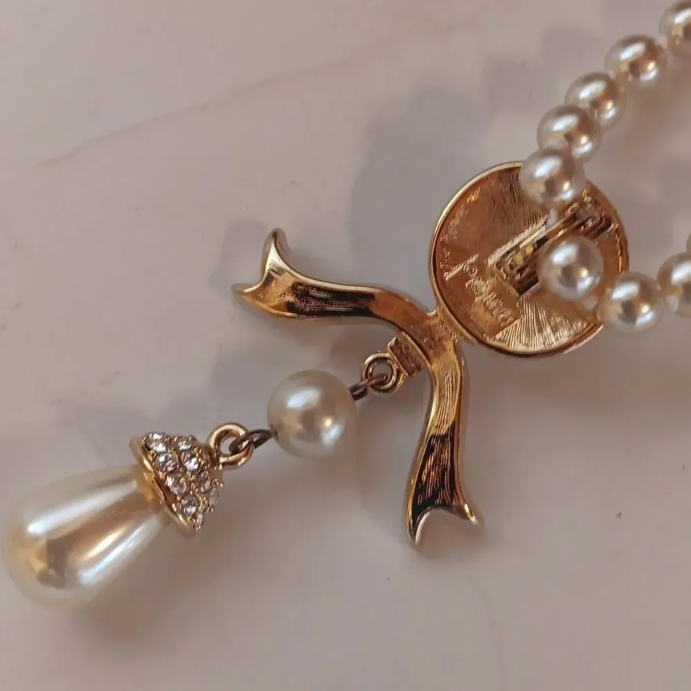 Princess Michaela Von Habsburg Pendant and Necklace.Old Money, Quiet Elegance